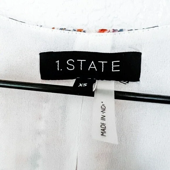 1. State Floral Romper Sz XS - Picture 10 of 11